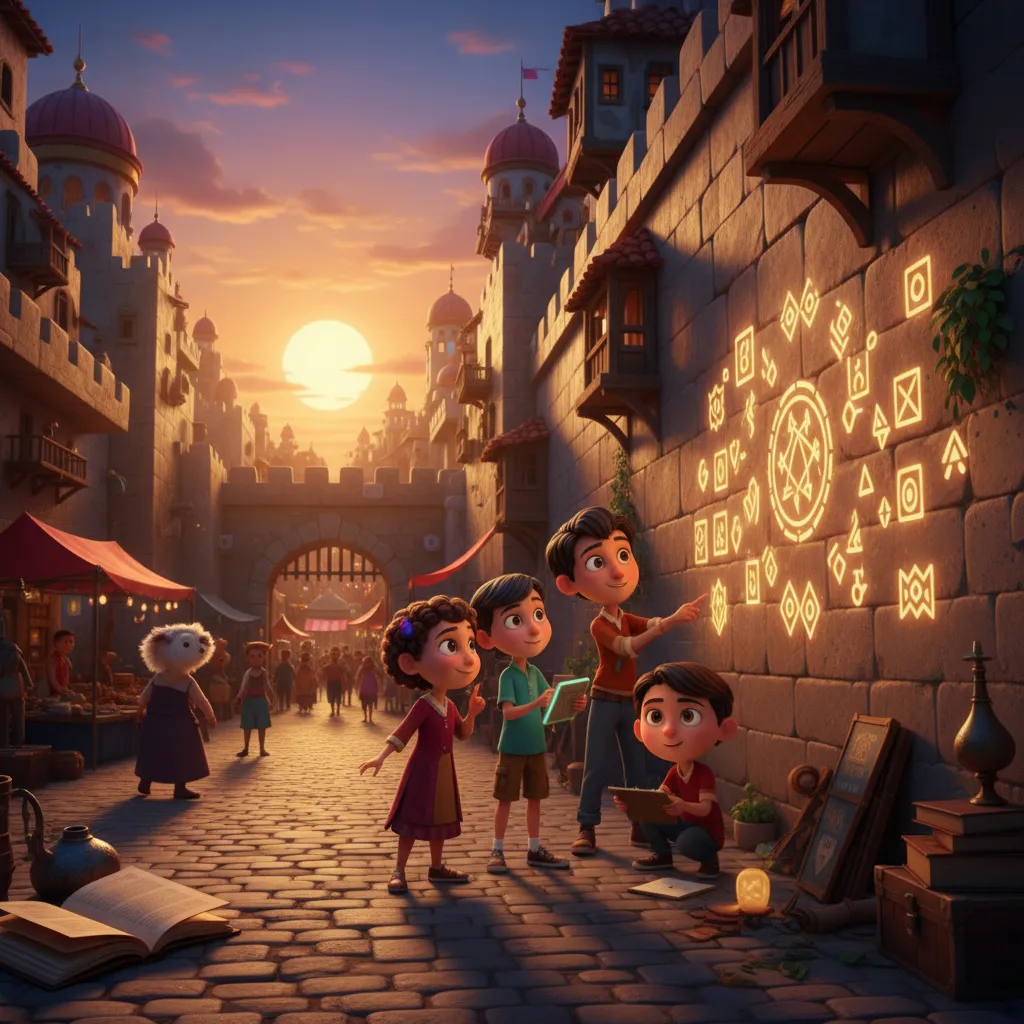 Un mystère sur les murs de la ville